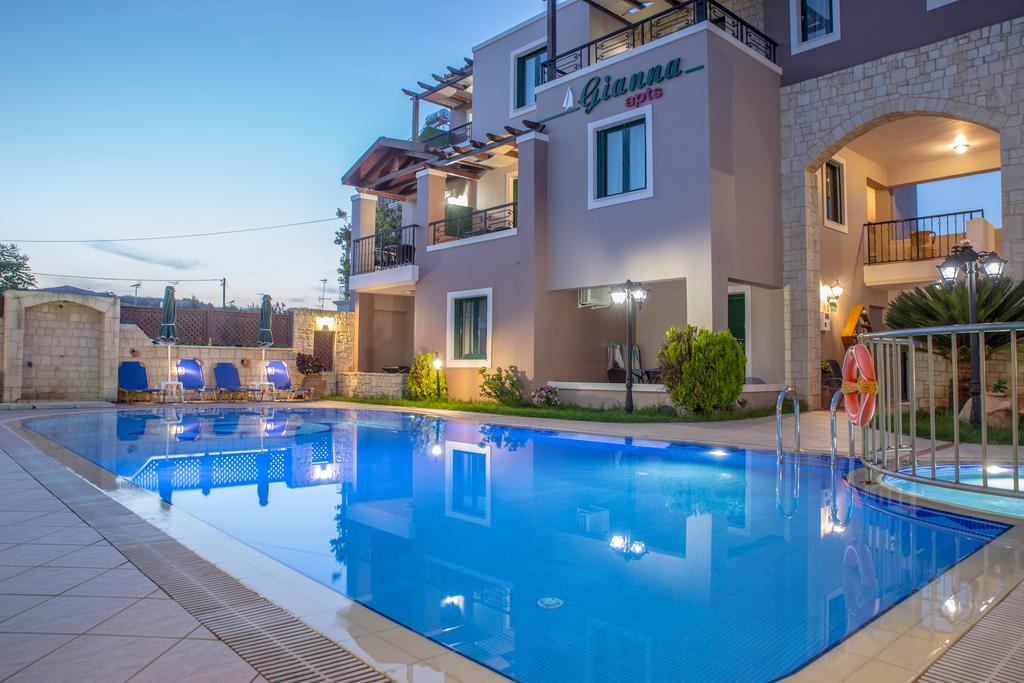 Gianna Apartments Almirida Eksteriør billede